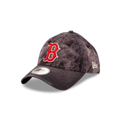 Boston Red Sox Gorra | New Era MLB Hand Brush Wash Casual Classic Adjustable Cap Mexico - Azules